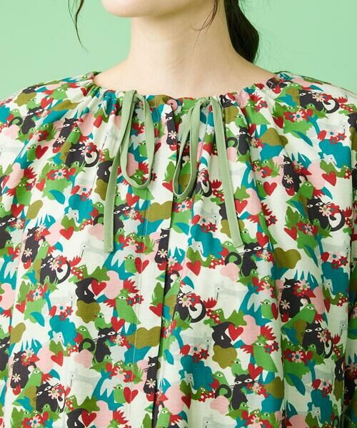 Jocomomola / ホコモモラ シャツ・ブラウス | Al escondite プリントブラウス | 詳細8