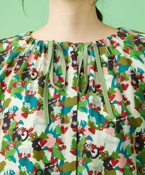 Jocomomola / ホコモモラ シャツ・ブラウス | Al escondite プリントブラウス | 詳細9