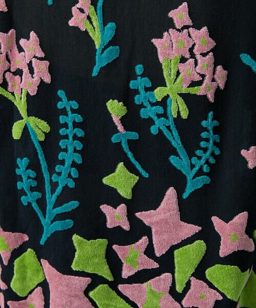 Jocomomola / ホコモモラ カットソー | フラワーパイルジャカードカットソー | 詳細7