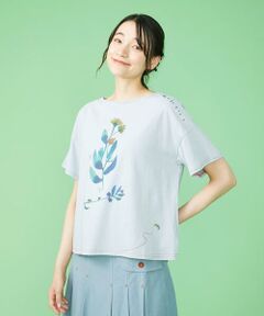 Jocomomola / ホコモモラ カットソー | Jardin プリントTシャツ
