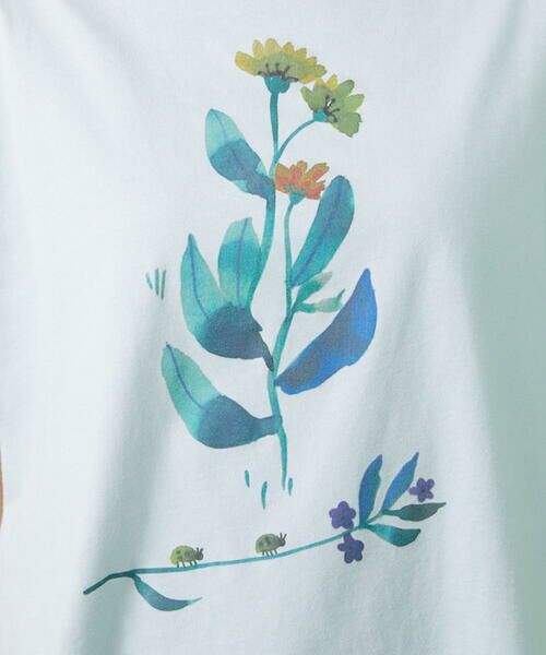 Jocomomola / ホコモモラ カットソー | Jardin プリントTシャツ | 詳細10