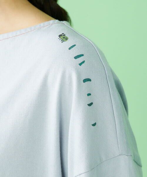 Jocomomola / ホコモモラ カットソー | Jardin プリントTシャツ | 詳細11