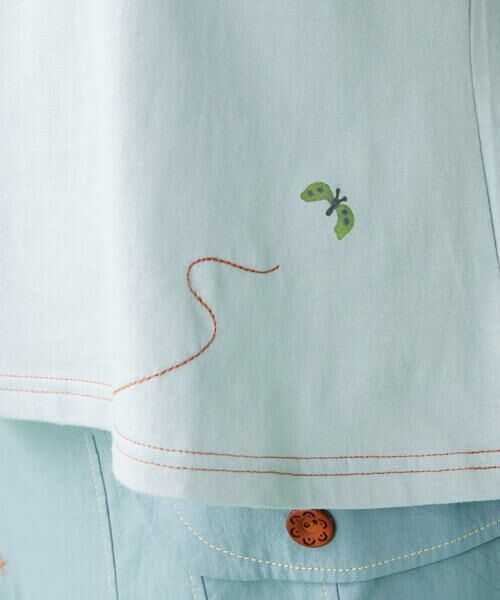 Jocomomola / ホコモモラ カットソー | Jardin プリントTシャツ | 詳細12