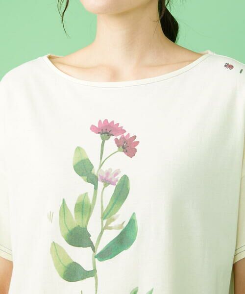 Jocomomola / ホコモモラ カットソー | Jardin プリントTシャツ | 詳細3