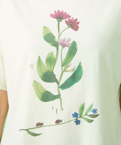 Jocomomola / ホコモモラ カットソー | Jardin プリントTシャツ | 詳細4