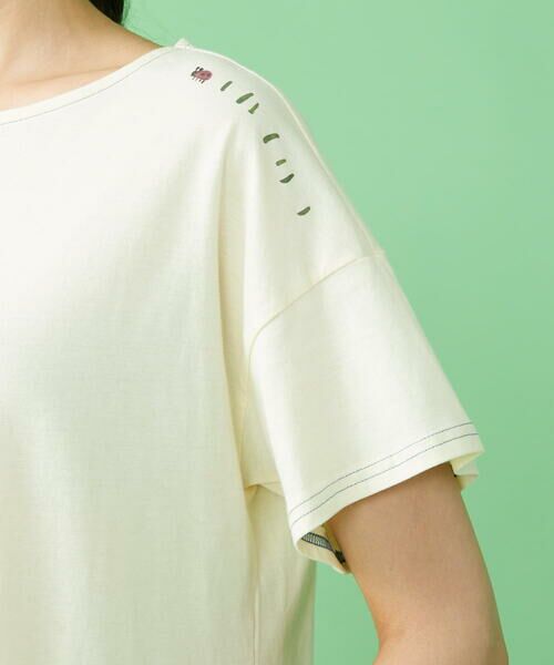 Jocomomola / ホコモモラ カットソー | Jardin プリントTシャツ | 詳細5