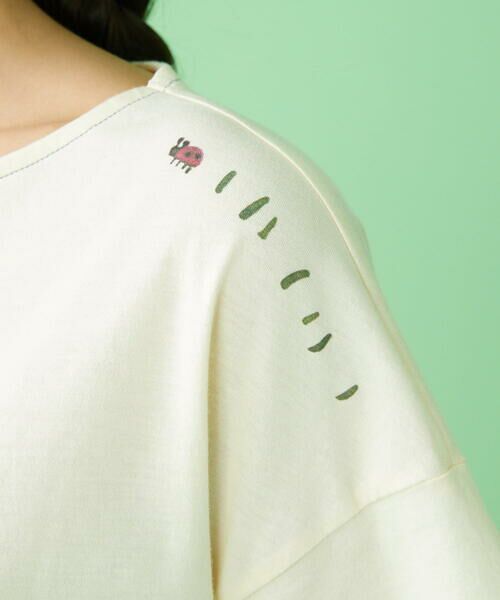 Jocomomola / ホコモモラ カットソー | Jardin プリントTシャツ | 詳細6