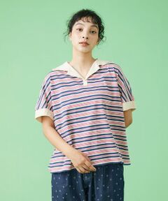 Jocomomola / ホコモモラ カットソー | Calle ボーダーカットソー