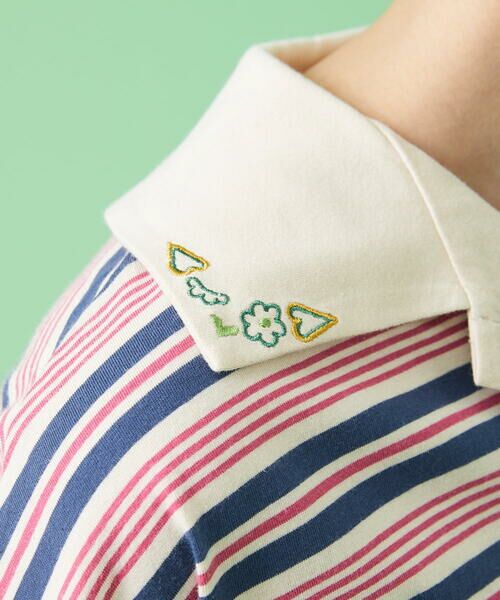 Jocomomola / ホコモモラ カットソー | Calle ボーダーカットソー | 詳細11