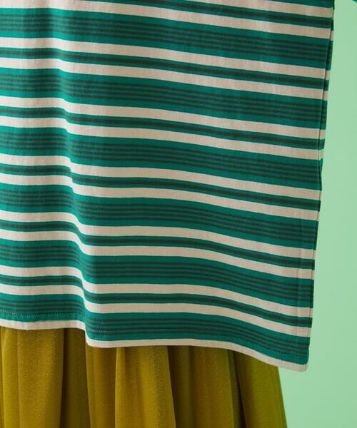 Jocomomola / ホコモモラ カットソー | Calle ボーダーカットソー | 詳細5