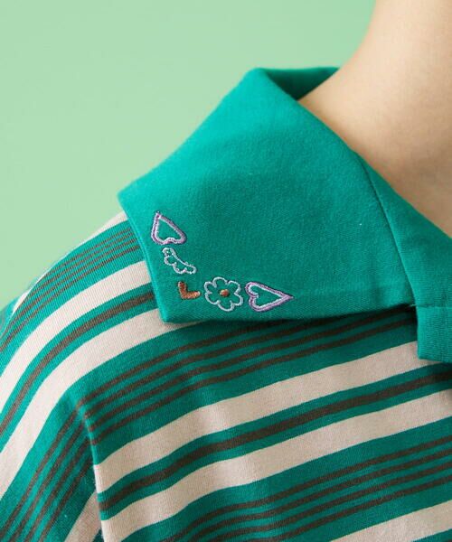 Jocomomola / ホコモモラ カットソー | Calle ボーダーカットソー | 詳細8