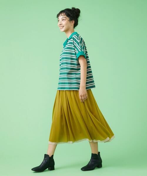 Jocomomola / ホコモモラ カットソー | Calle ボーダーカットソー | 詳細9