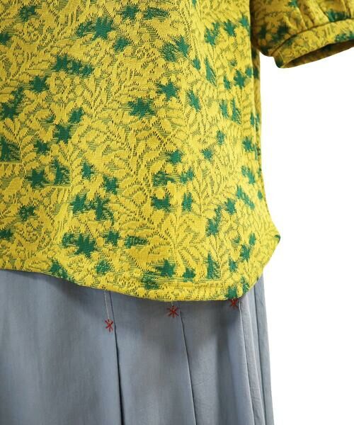 Jocomomola / ホコモモラ カットソー | Dar un paseo ジャカードカットソー | 詳細15