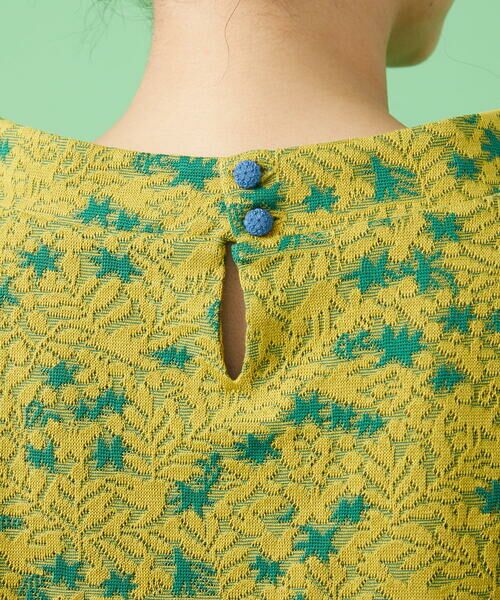 Jocomomola / ホコモモラ カットソー | Dar un paseo ジャカードカットソー | 詳細7