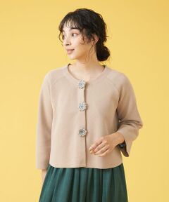 Jocomomola / ホコモモラ カーディガン・ボレロ | flor seca ニットカーディガン