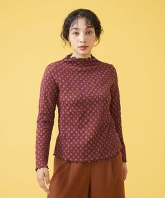 Flores ジャカードカットソー