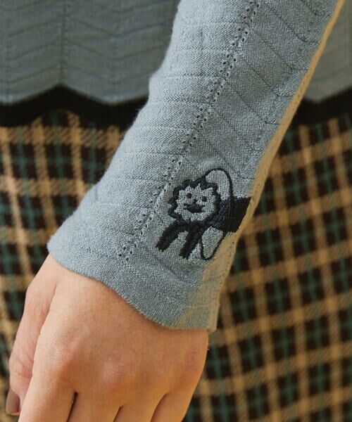 Jocomomola / ホコモモラ ニット・セーター | Core ポイント刺繍ニットプルオーバー | 詳細5