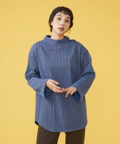 Jocomomola / ホコモモラ カットソー | hola don jose モックネックジャカードカットソー