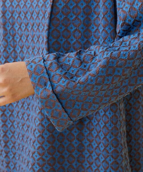 Jocomomola / ホコモモラ カットソー | hola don jose モックネックジャカードカットソー | 詳細5