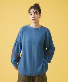 Jocomomola / ホコモモラ カットソー | 【2WAY】Calido 配色カットソー