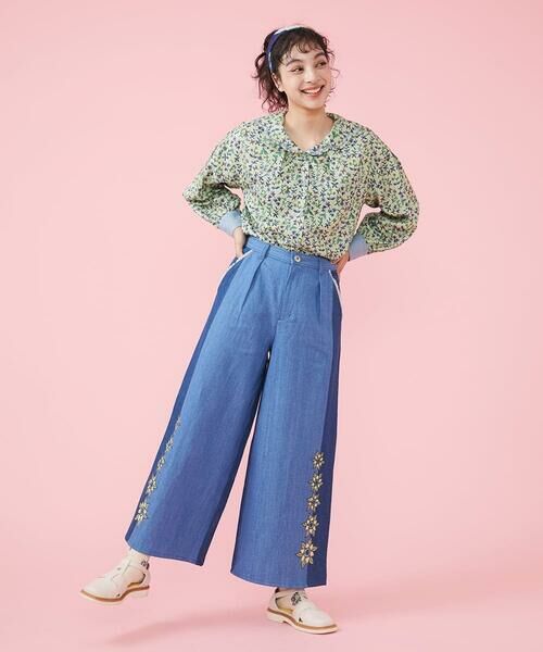 Jocomomola / ホコモモラ シャツ・ブラウス | Cerler プリントブラウス | 詳細10