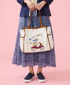 JOCOガール刺繍トートバッグ