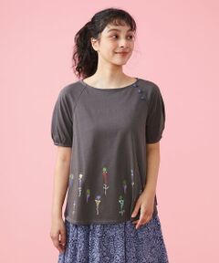 Carta フラワーモチーフTシャツ