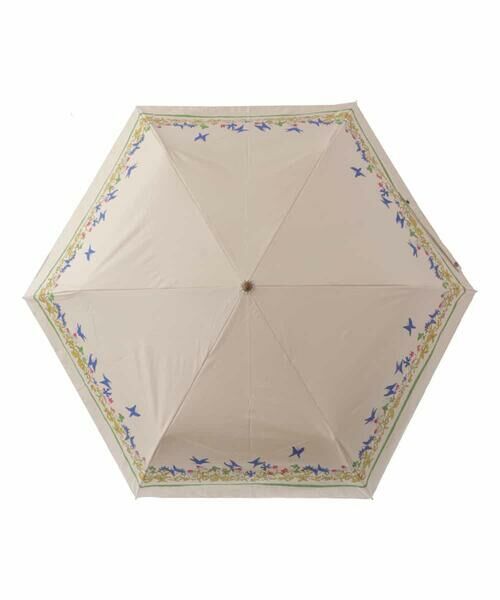 Jocomomola / ホコモモラ 傘 | 【UV・晴雨兼用】蝶々デザインプリント折りたたみ傘 | 詳細1