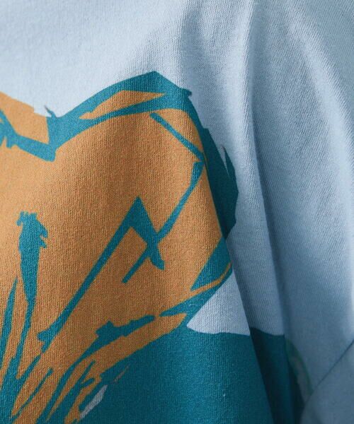 Jocomomola / ホコモモラ カットソー | Buen viaje 花プリントTシャツ | 詳細11