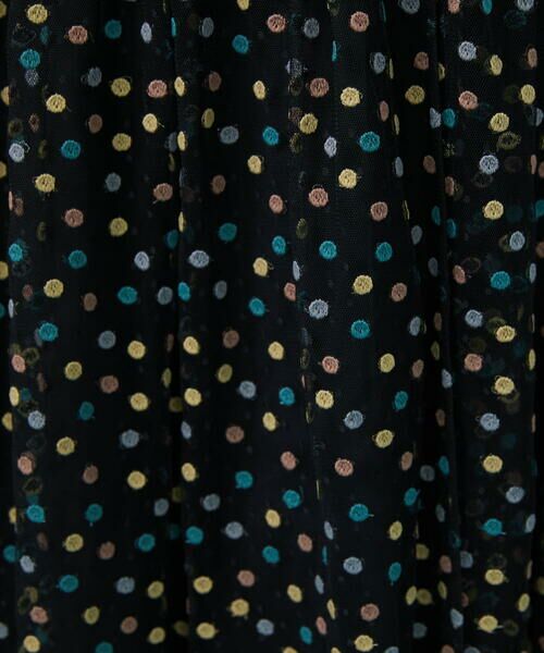 Jocomomola / ホコモモラ ロング・マキシ丈ワンピース | Burbuja ドットチュールワンピース | 詳細7