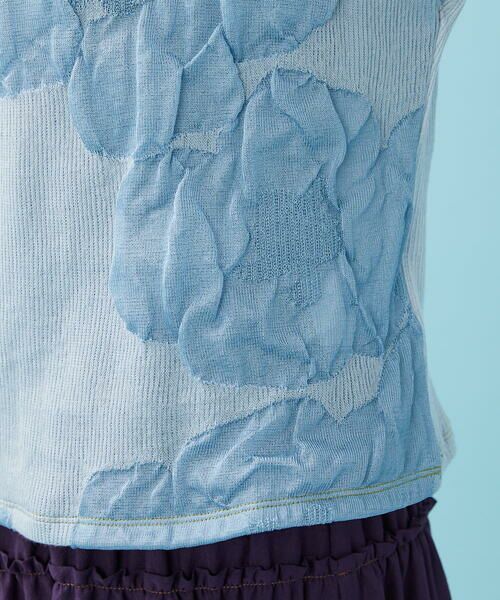 Jocomomola / ホコモモラ カットソー | Hinchado ジャカードカットソー | 詳細5