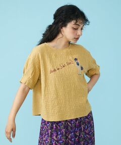 セール】 Caminar テープ刺繍カットソー （カットソー）｜Jocomomola