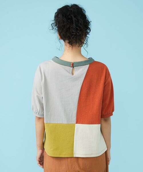 Jocomomola / ホコモモラ カットソー | Multicolor パッチワークカットソー | 詳細2