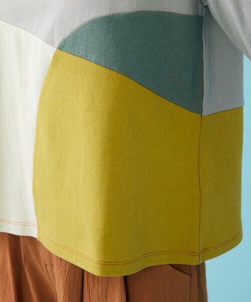 Jocomomola / ホコモモラ カットソー | Multicolor パッチワークカットソー | 詳細5