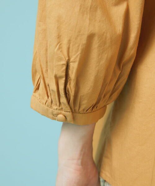 Jocomomola / ホコモモラ シャツ・ブラウス | スモッキングスキッパーブラウス | 詳細7