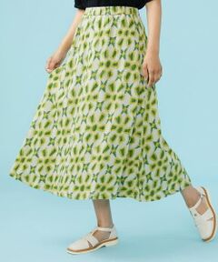 Flores Trianglulo　フラワージャカードスカート