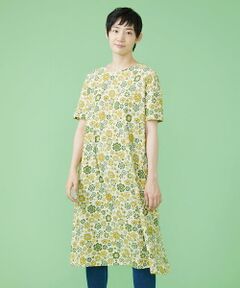 Jocomomola / ホコモモラ ロング・マキシ丈ワンピース | BINGO フラワープリント半袖ワンピース