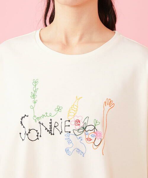 Jocomomola / ホコモモラ カットソー | Aniversario アーカイブ刺繍Tシャツ | 詳細3
