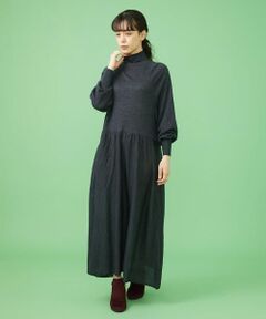 Jocomomola / ホコモモラ ロング・マキシ丈ワンピース | Lana blend ニットワンピース