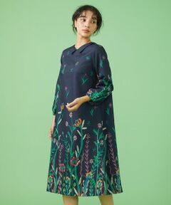 Jocomomola / ホコモモラ ロング・マキシ丈ワンピース | Guarida フラワープリントワンピース