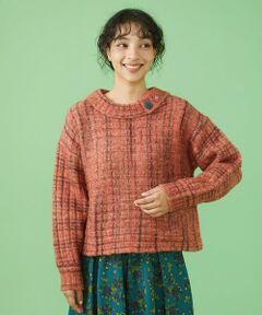 Jocomomola / ホコモモラ ニット・セーター | スペースダイ ニットプルオーバー