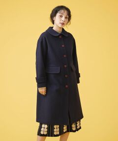 Jocomomola / ホコモモラ その他アウター | メルトン ロングコート