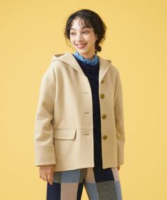 Jocomomola / ホコモモラ その他アウター | メルトン ショートコート