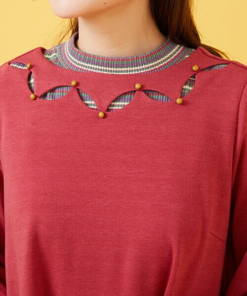 Jocomomola / ホコモモラ ロング・マキシ丈ワンピース | スカラップポンチ ワンピース | 詳細11