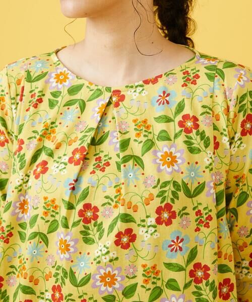 Jocomomola / ホコモモラ カットソー | Jardin プリントカットソー | 詳細3