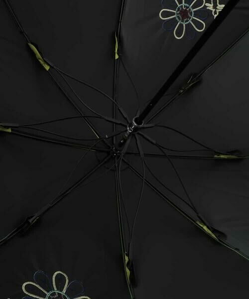 Jocomomola / ホコモモラ 傘 | 【UV・晴雨兼用】フラワー刺繍スカラップデザイン長傘 | 詳細4