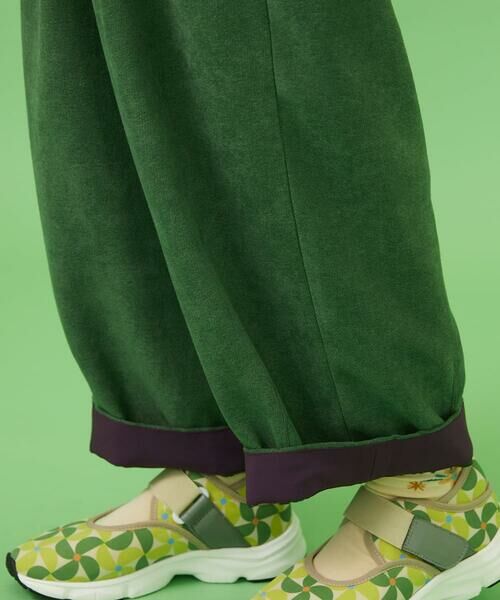 Jocomomola / ホコモモラ その他パンツ | ピーチ起毛ワイドパンツ | 詳細18