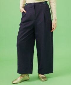 Jocomomola / ホコモモラ その他パンツ | カットソーツイード ワイドパンツ