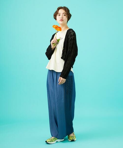 Jocomomola / ホコモモラ カーディガン・ボレロ | コットンリリヤーン ショート丈ニットカーディガン | 詳細21