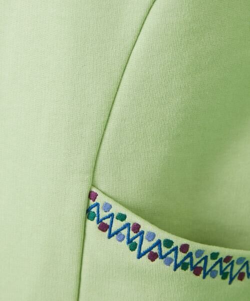 Jocomomola / ホコモモラ パーカー | I LOVE COLOR コットン裏毛ジップパーカー | 詳細19